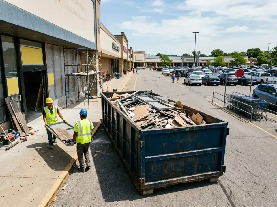 retail-store-renovation-debris-003 — frequently asked questions, Roll-off Dumpster Rentals in Marengo, IL